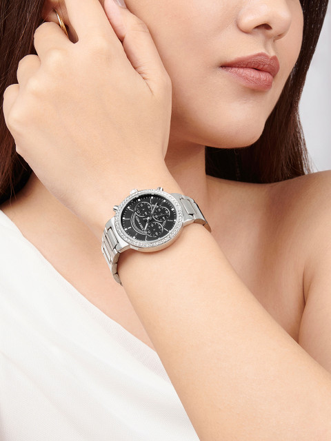 JOKER & WITCH Darleen Women Rhinestone Accents Analogue Watch AMWW915