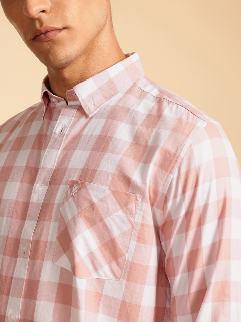 French Connection Buffalo Check Button-Down Collar Pure Cotton Casual Shirt - Image 2
