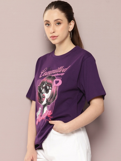 Dillinger Women Oversized Printed Tshirt - Image 3