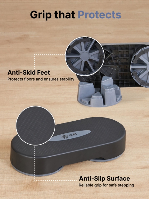 CULT Unisex Grey Workout Accessories - Image 4