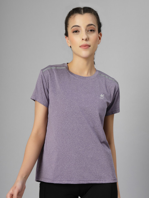 HRX by Hrithik Roshan Women Solid Round Neck T-shirt