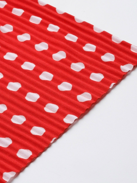 Aarika Women Polka Dot Printed Palazzos - Image 7