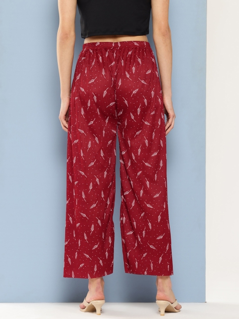 Aarika Women Floral Printed Palazzos - Image 3