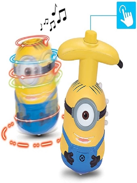 ADKD Kids Magic Spinning Top Toy For Kids With Flashing LED Lights & Music Toys - Image 4