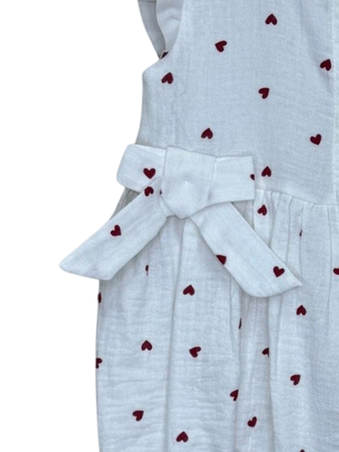 BAESD Infant Printed Bow Cotton Romper - Image 3
