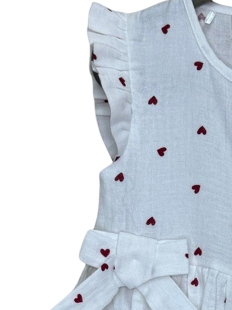BAESD Infant Printed Bow Cotton Romper - Image 4
