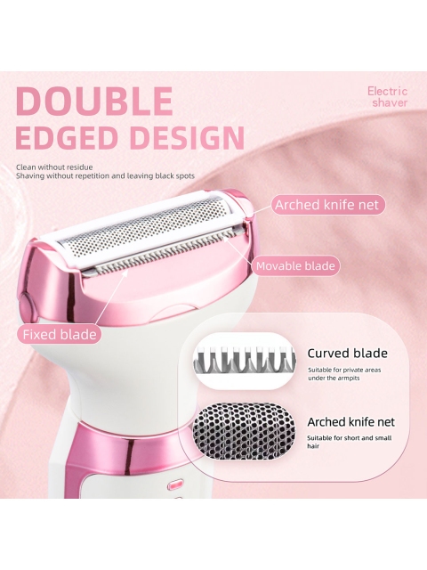 semino 5 In 1 Rechargeable Painless Electric Razor Trimmer - Image 3