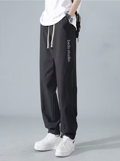HERE&NOW Men Straight Fit Trousers