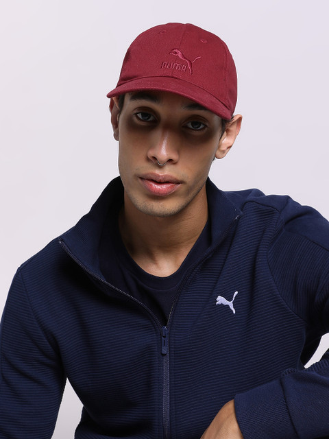 Puma Unisex Cotton Brand Logo Embroidered Baseball Cap - Image 3