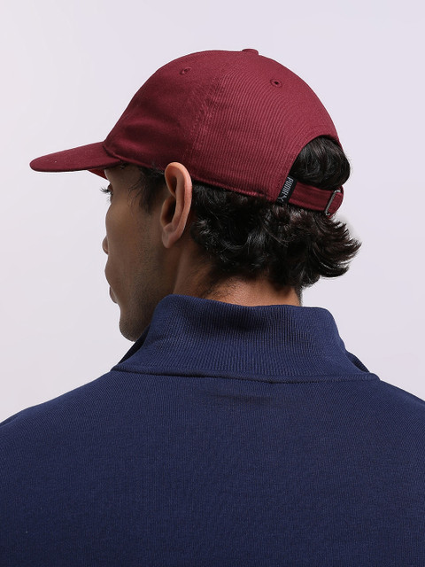 Puma Unisex Cotton Brand Logo Embroidered Baseball Cap - Image 5