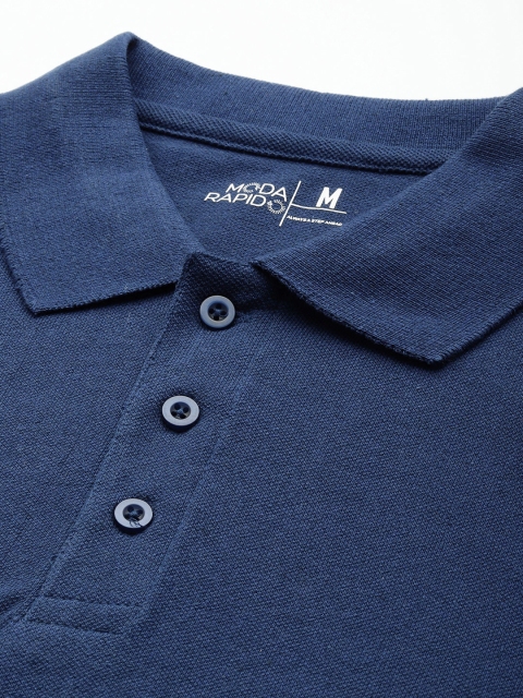 Moda Rapido Regular Fit Polo Collar T-shirt - Image 2