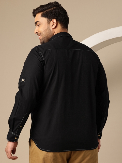 Sztori Men Plus Size Relaxed Fit Pure Cotton Casual Shirt - Image 5