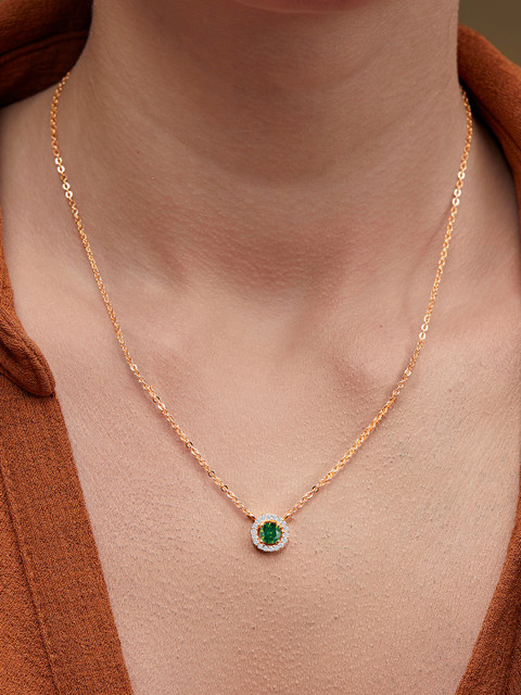 MINUTIAE Brass Gold-Plated Handcrafted Necklace