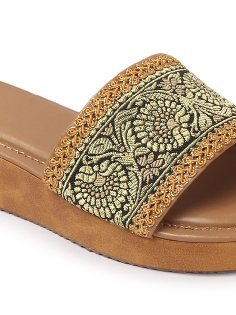 Anouk Embellished Wedge Sandals - Image 6