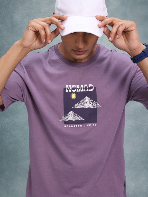 The Roadster Lifestyle Co. Graphic Printed T-shirt