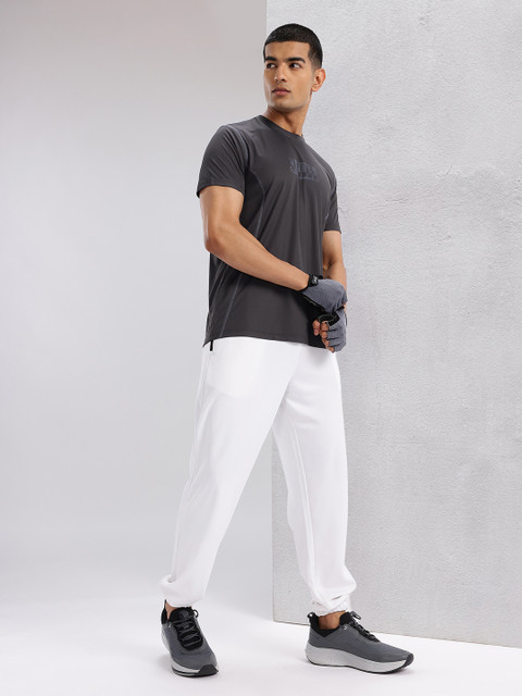 HRX by Hrithik Roshan Brand Logo Printed Rapid-Dry Training T-shirt - Image 6