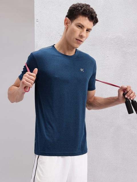 HRX by Hrithik Roshan Rapid-Dry Training T-shirt with Reflective Elements