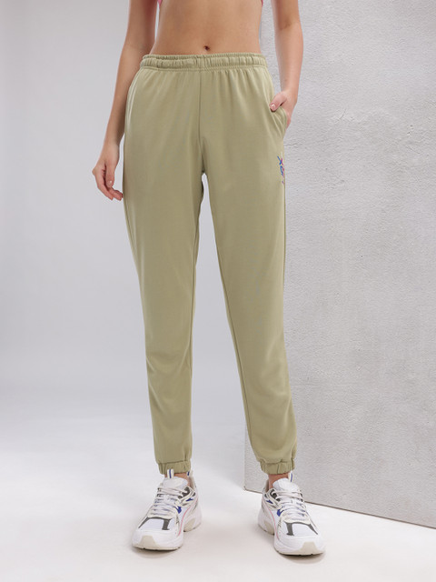 HRX by Hrithik Roshan Women Brand Logo Detail Running Joggers - Image 2