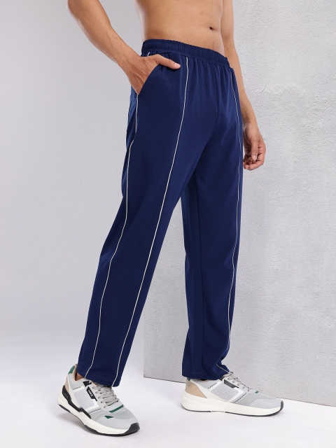 HRX by Hrithik Roshan Men Contrast Piping Training Track Pants - Image 3