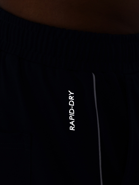 HRX by Hrithik Roshan Men Contrast Piping Training Track Pants - Image 7