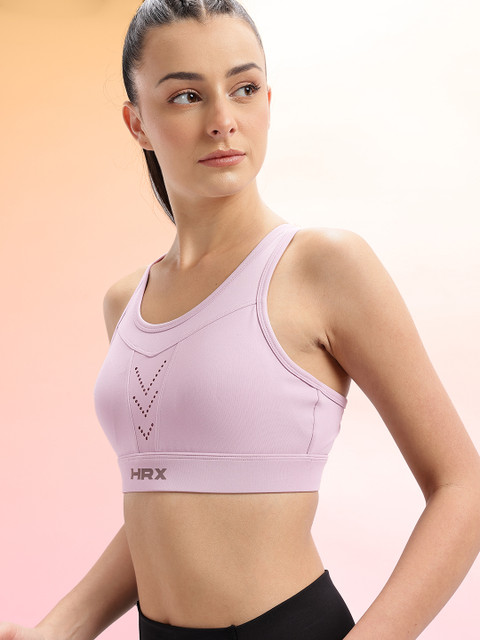 HRX by Hrithik Roshan Medium Coverage Lightly Padded Rapid-Dry Running Bra