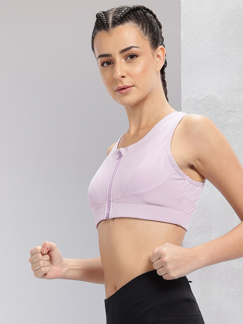 HRX by Hrithik Roshan Medium Coverage Lightly Padded Rapid-Dry Training Bra