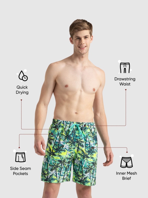 Speedo Men 4 Way Comfort Stretch Print Repellent Essential Watershorts With Side Pockets - Image 7