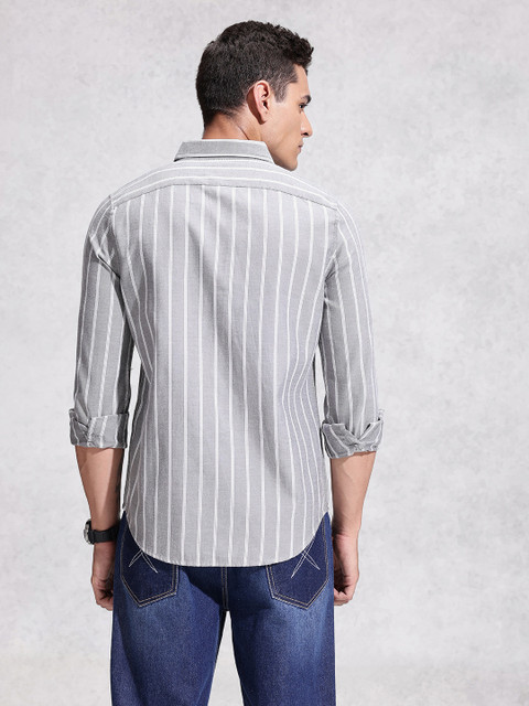WROGN Vertical Striped Casual Shirt - Image 5