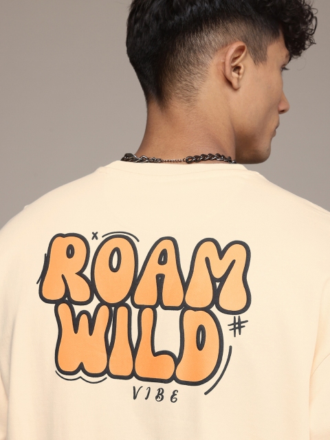 The Roadster Lifestyle Co. Men Printed Relaxed Pure Cotton Sweatshirt - Image 7
