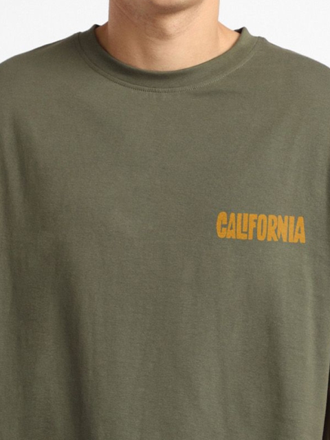 NOBERO Men Oversized Graphic Printed T-shirt - Image 3