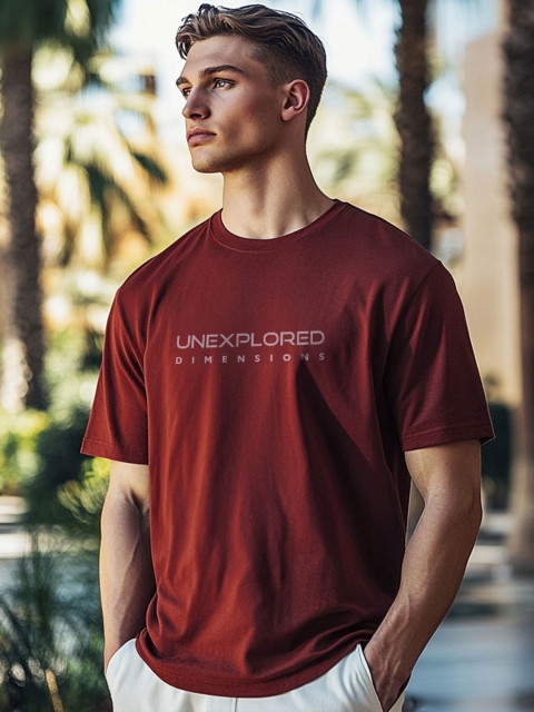 NOBERO Men Typography Printed T-shirt