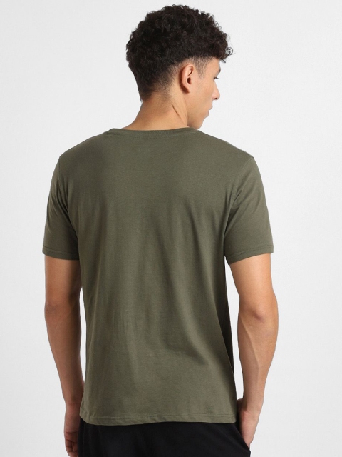 NOBERO Men Typography Printed T-shirt - Image 5