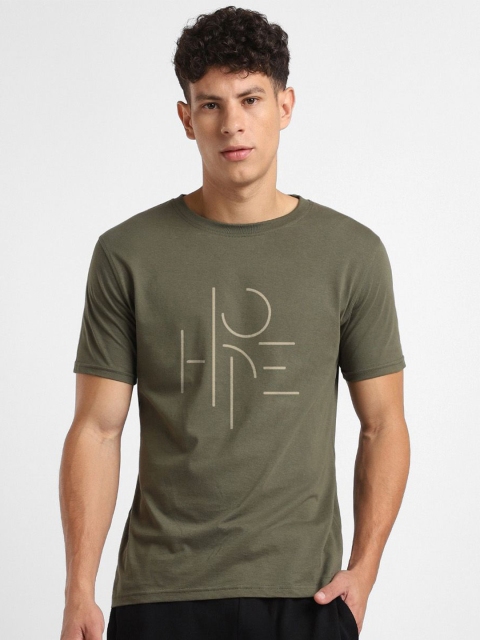 NOBERO Men Typography Printed T-shirt - Image 2