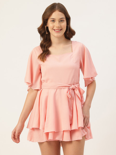 Sleek Italia Ruffled Playsuit