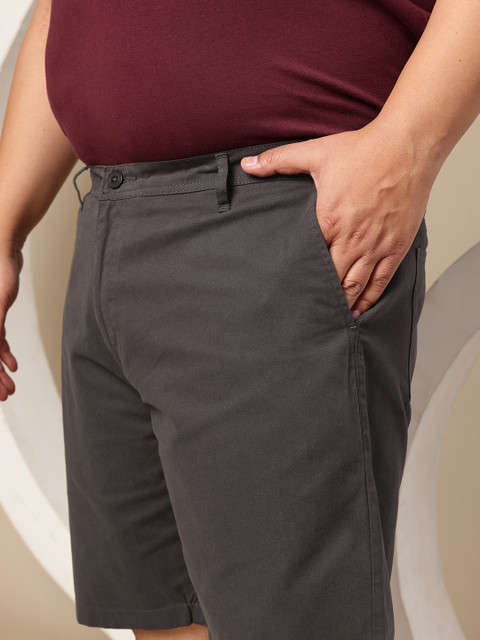 Sztori Men Plus Size Pure Cotton Chino Shorts - Image 6