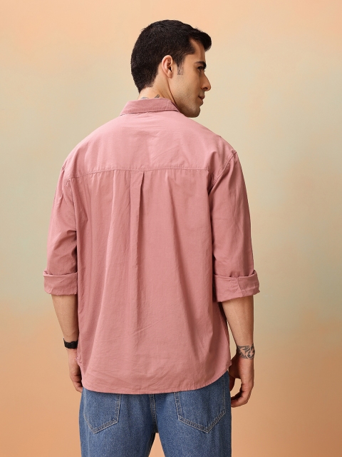 Mast & Harbour Pure Cotton Relaxed Fit Casual Shirt - Image 5