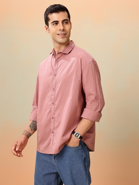Mast & Harbour Pure Cotton Relaxed Fit Casual Shirt - Image 4
