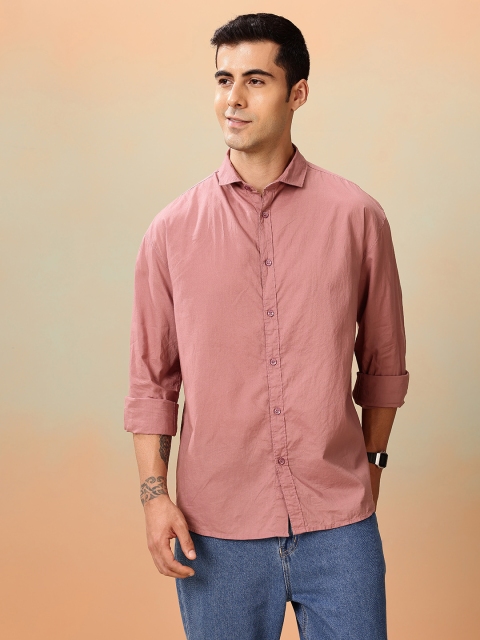 Mast & Harbour Pure Cotton Relaxed Fit Casual Shirt - Image 3