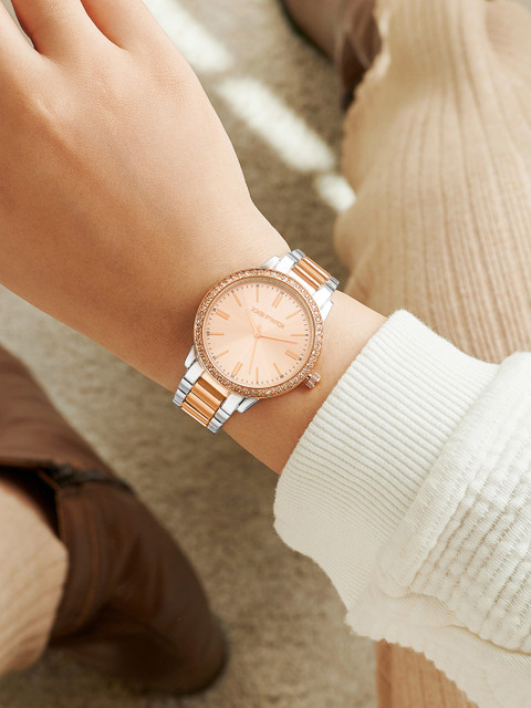 JOKER & WITCH Women Dial & Stainless Steel Straps Analogue Watch AMWW1105