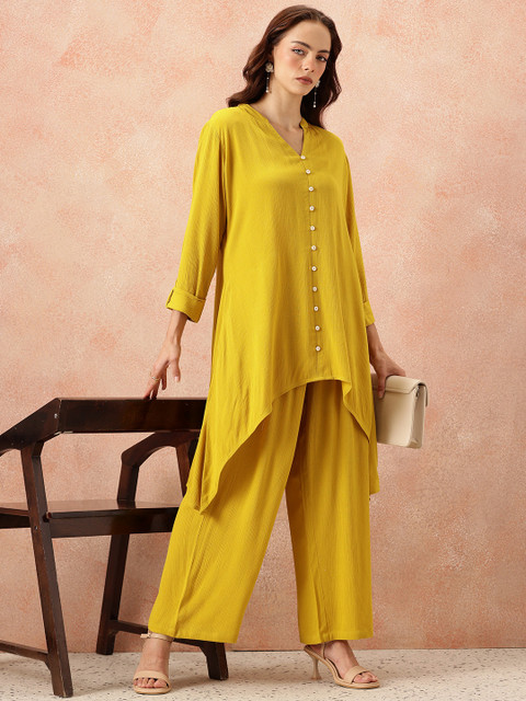 all about you Pure Cotton Tunic With Palazzos - Image 7