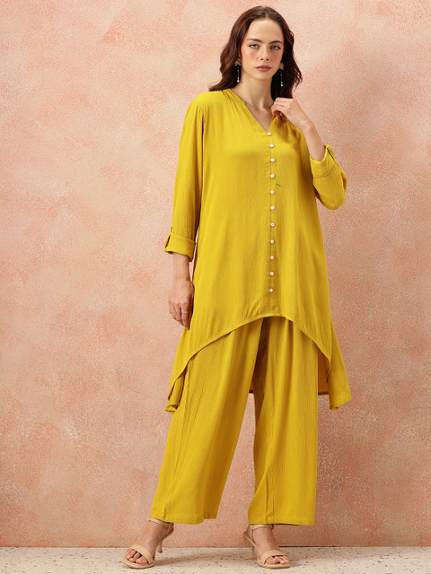 all about you Pure Cotton Tunic With Palazzos - Image 4