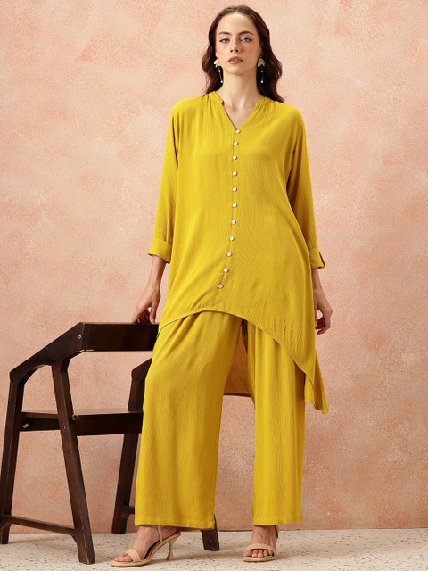all about you Pure Cotton Tunic With Palazzos