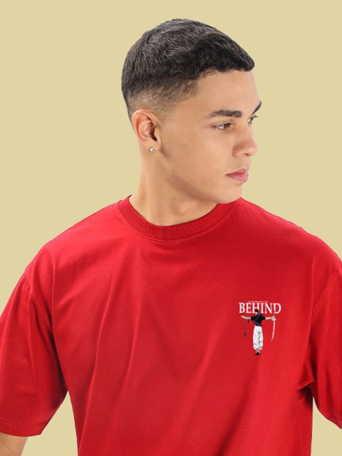BDSQUARE Men Printed Applique T-shirt - Image 2