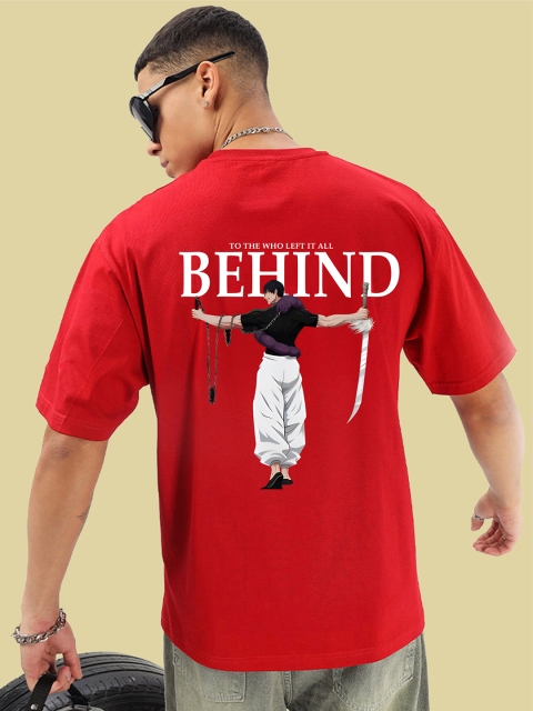 BDSQUARE Men Printed Applique T-shirt