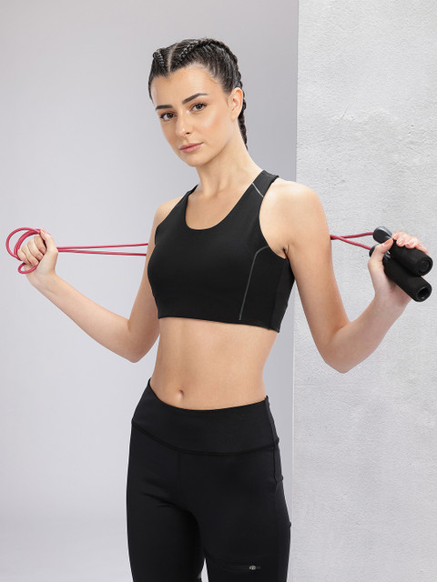 HRX by Hrithik Roshan Medium Coverage Lightly Padded Rapid-Dry Training Bra