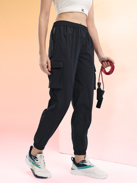 HRX by Hrithik Roshan Women Joggers Style Rapid-Dry Training Cargos