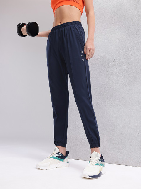 HRX by Hrithik Roshan Women Front Seam Mid-Rise Rapid-Dry Training Joggers