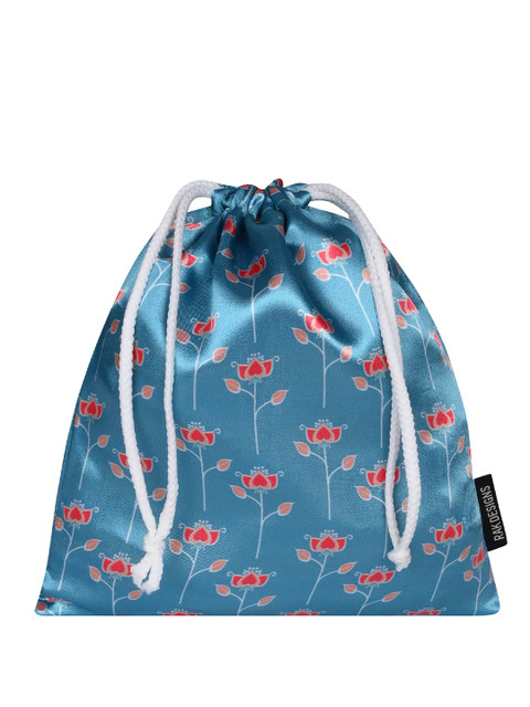 RAK DESIGNS Floral Printed Potli With Wrist Loop