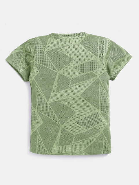 HRX by Hrithik Roshan Boys Printed Rapid Dry Sports T-shirt - Image 3