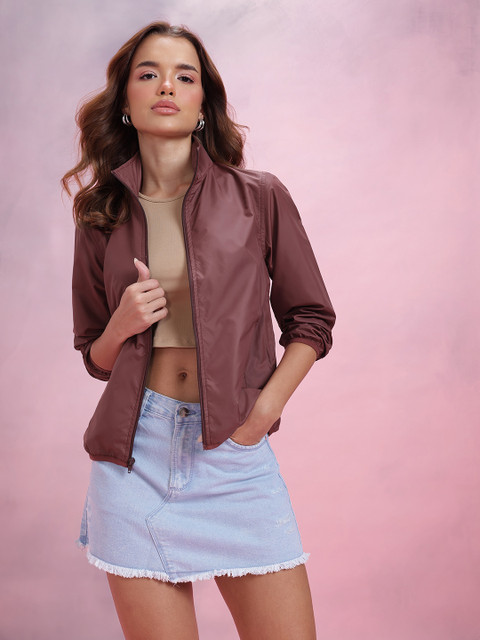 DressBerry Mock Collar Tailored Jacket